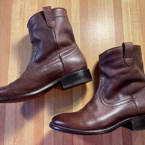 Trask Brown Leather Boot